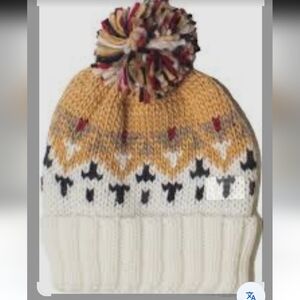 Cozy Knit Beanie with Pattern